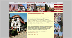 Desktop Screenshot of kleineshaus-meissen.de